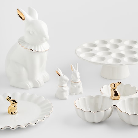 Patera Wonderland z motywem królika