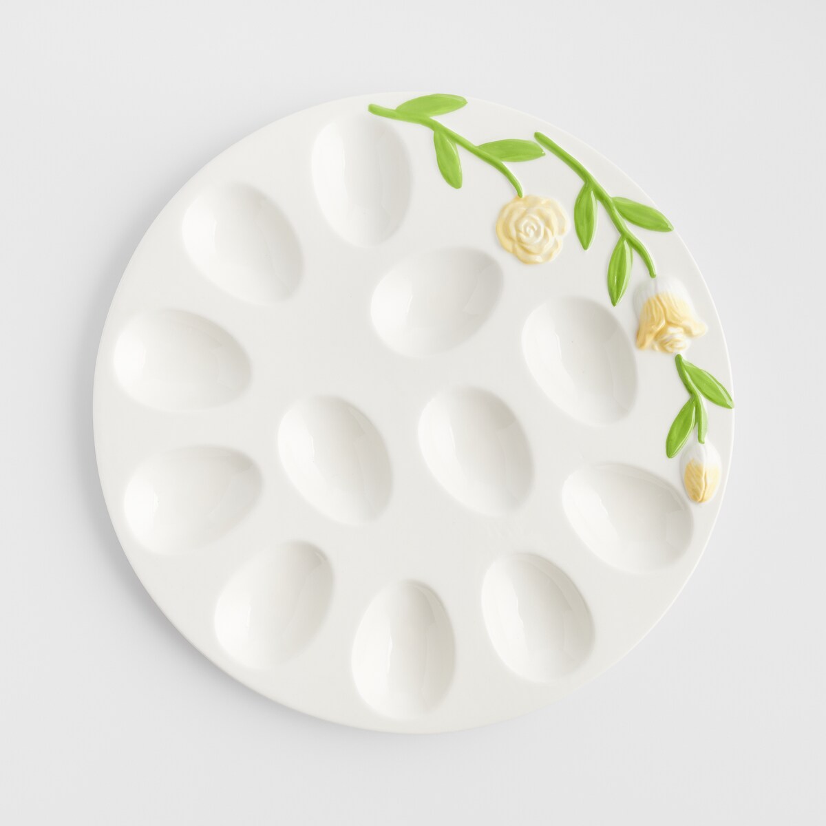 Patera Na Jajka Tulipano z motywem kwiatowym