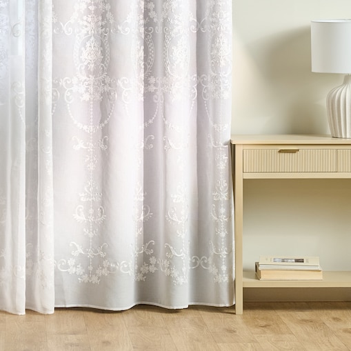 Zasłona zaciemniająca Ariela 140x250 cm z motywem arabeski