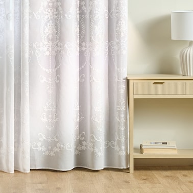 Zasłona zaciemniająca Ariela 140x250 cm z motywem arabeski