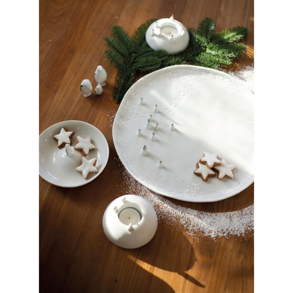 Porcelanowy talerz Fir Trees, 32 cm, Raeder