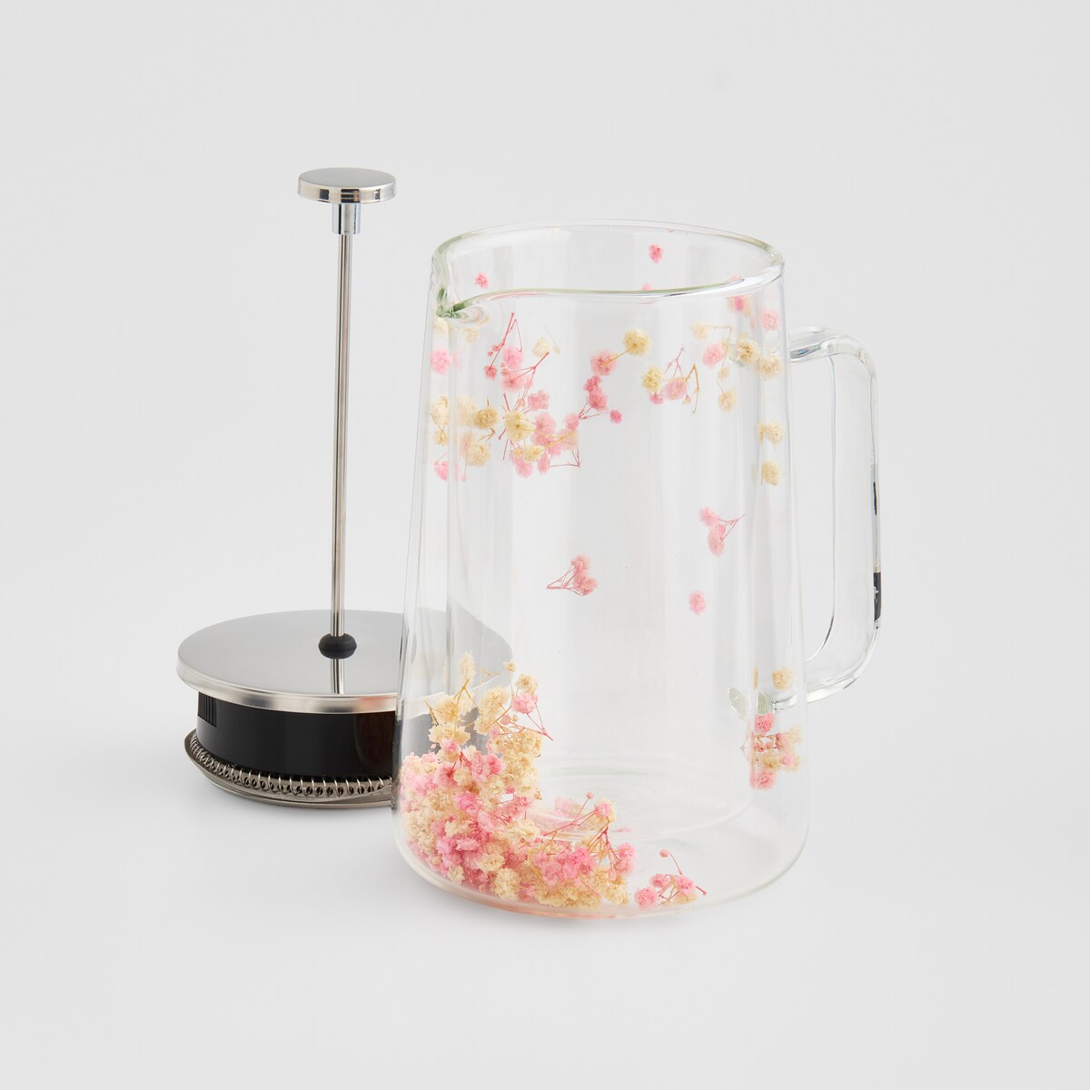 French Press Florrisse z motywem kwiatowym