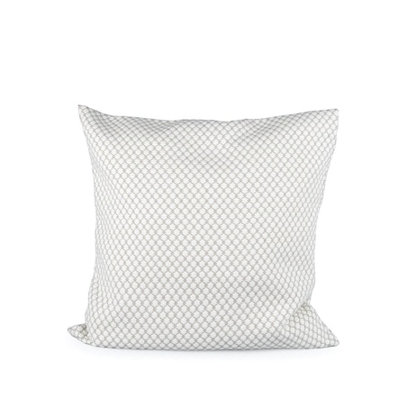 Poszewka dekoracyjna beżowa na poduszkę 40x40 siatka