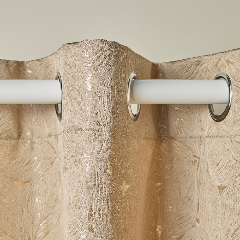 Zasłona Żakardowa Redena 140x250 cm z motywem geometrycznym