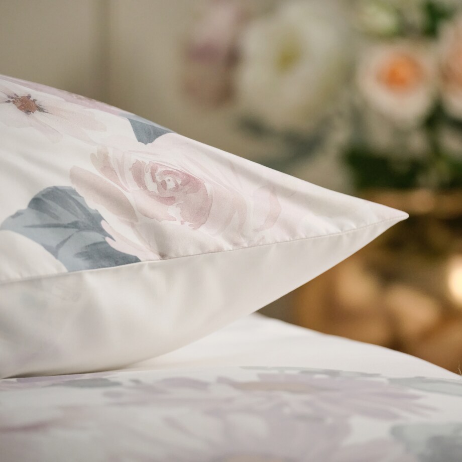 Pościel Z Mikrofibry Rosilla 160x200 cm z motywem kwiatowym