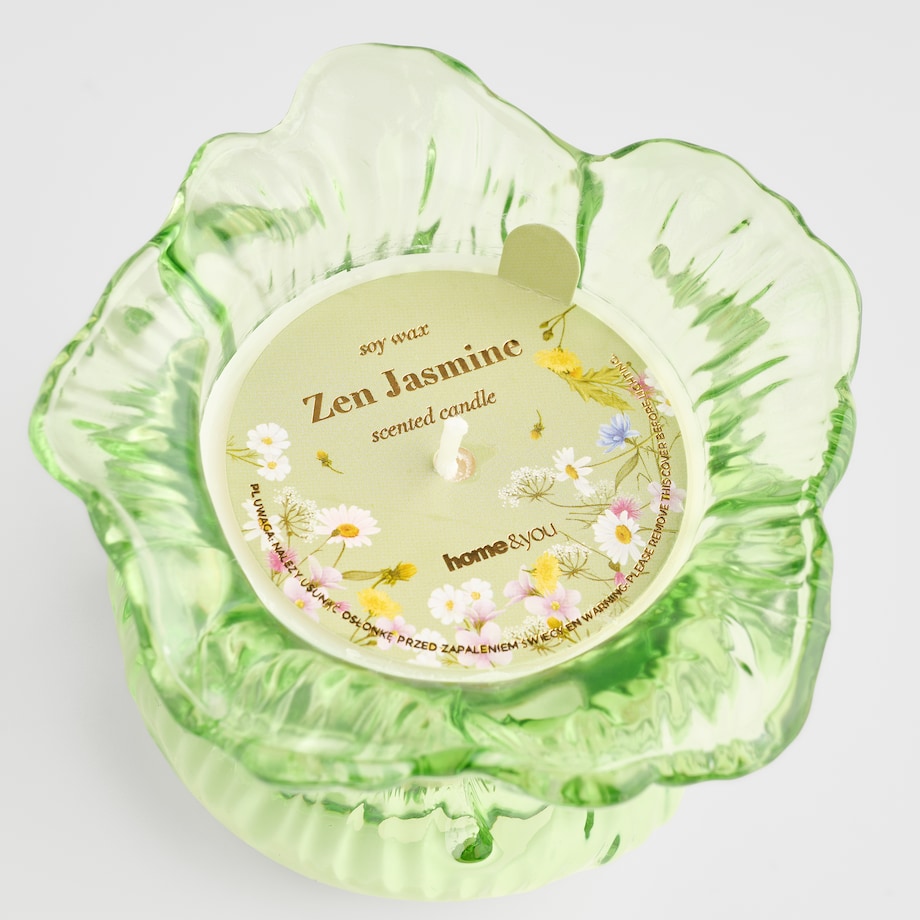 Świeca Zapachowa Melow flower z motywem kwiatowym