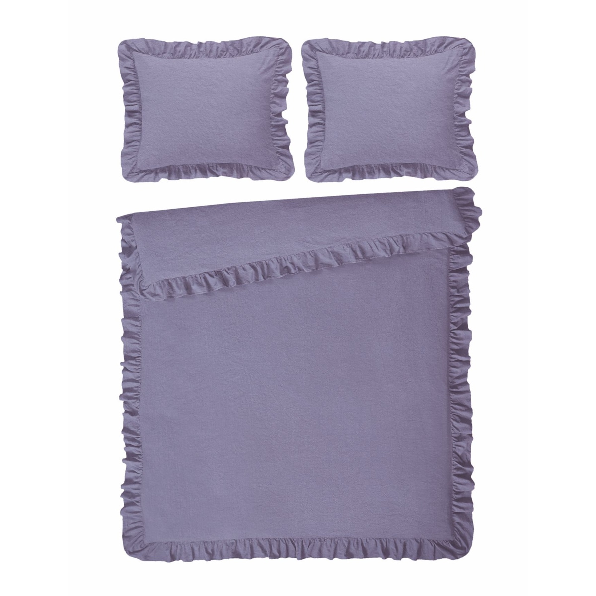 Pościel Bawełniana Falbines 200x220 cm