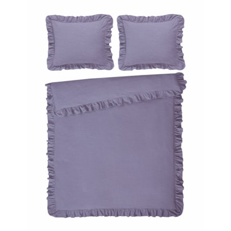 Pościel Bawełniana Falbines 200x220 cm