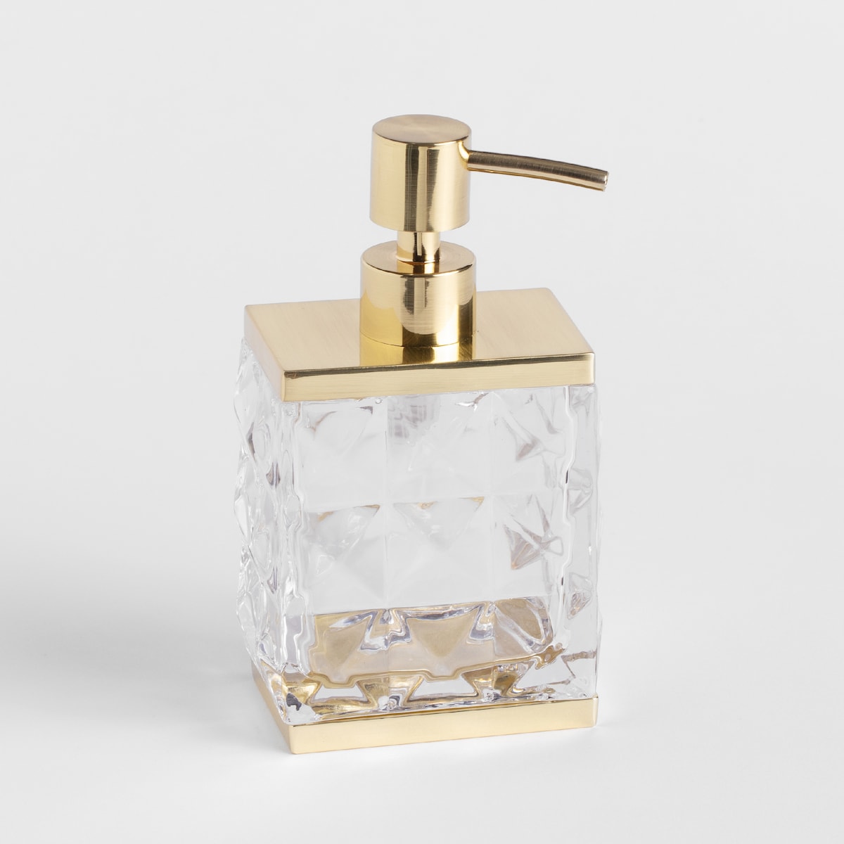 Dozownik Łazienkowy ze Żłobionego Szkła Venezio