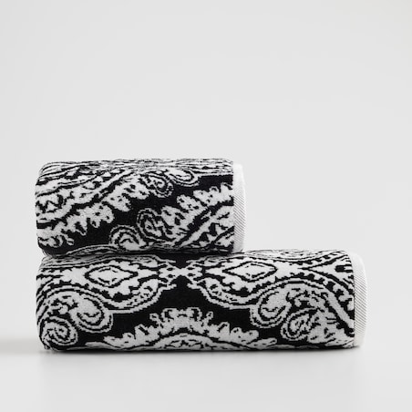 Ręcznik żakardowy Beskar 70x130 cm z motywem arabeski