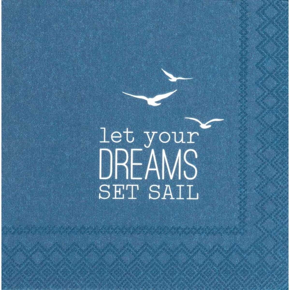 Serwetki papierowe koktajlowe 25 cm, Let your dreams, 20 szt.