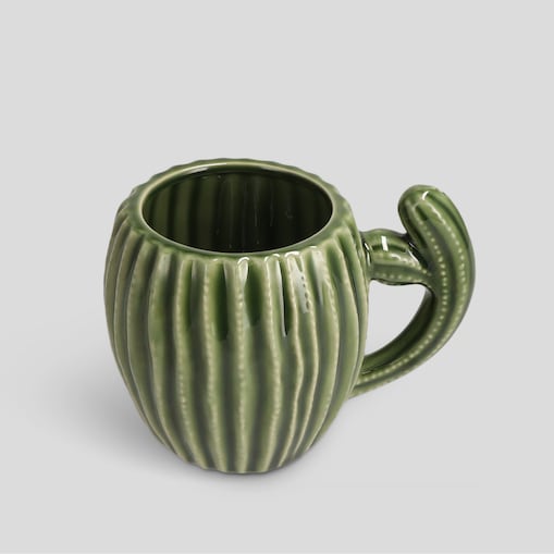 Kubek Cacti z motywem roślinnym