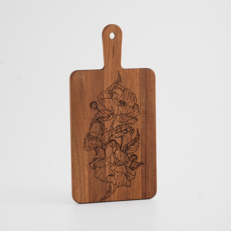 Deska Do Krojenia Blomstero z motywem kwiatowym