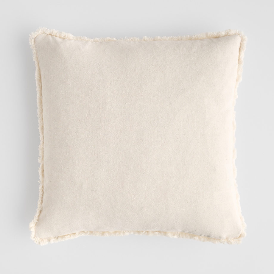 Poszewka Haftowana Patka 45x45 cm z motywem kwiatowym