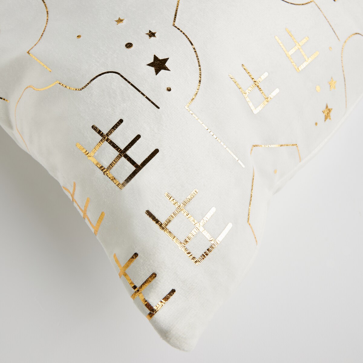 Poszewka Drukowana Tenemis 45x45 cm z motywem domku