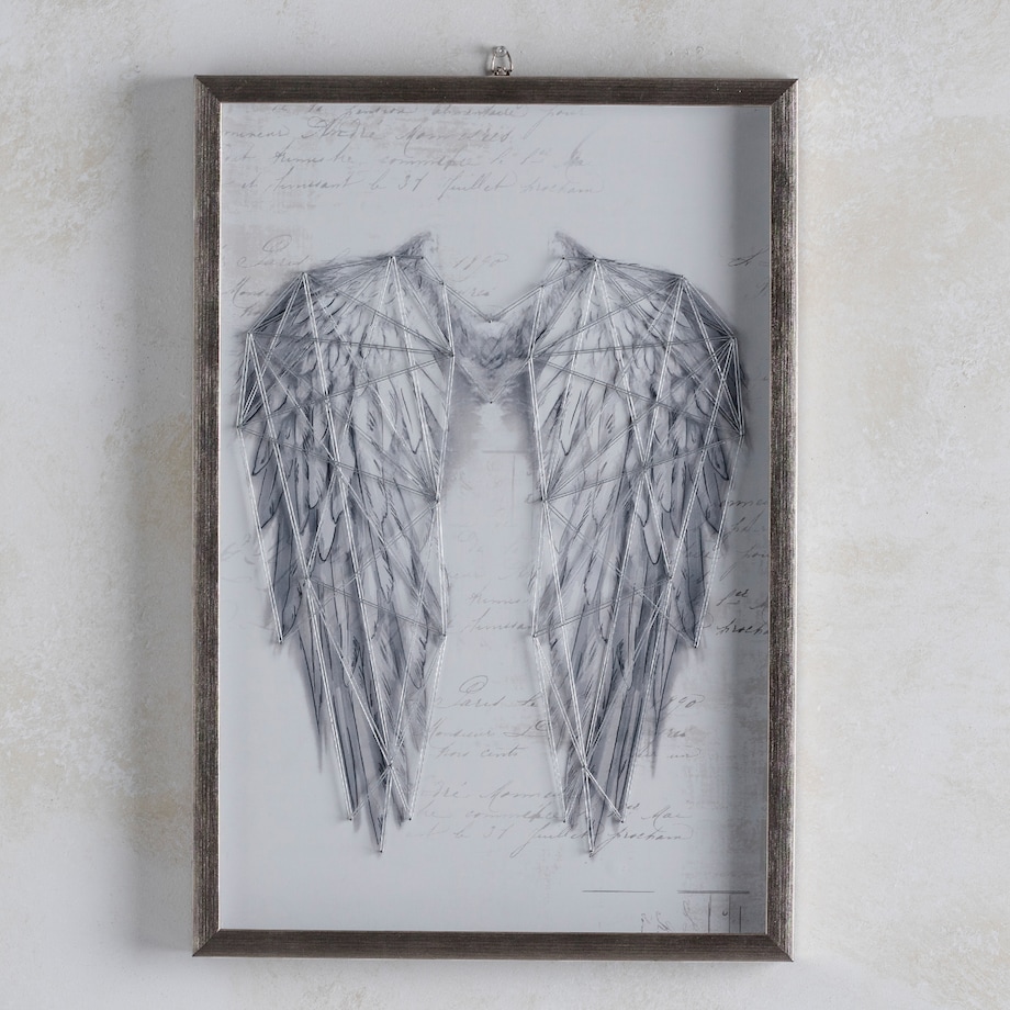obraz z motywem skrzydeł wings 40x60