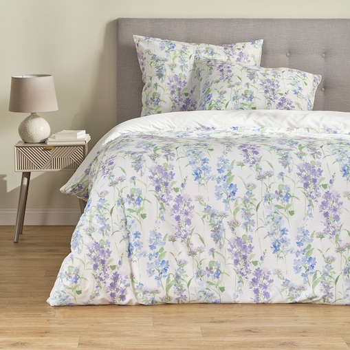 Pościel Z Mikrofibry Winelo 160x200 cm z motywem kwiatowym