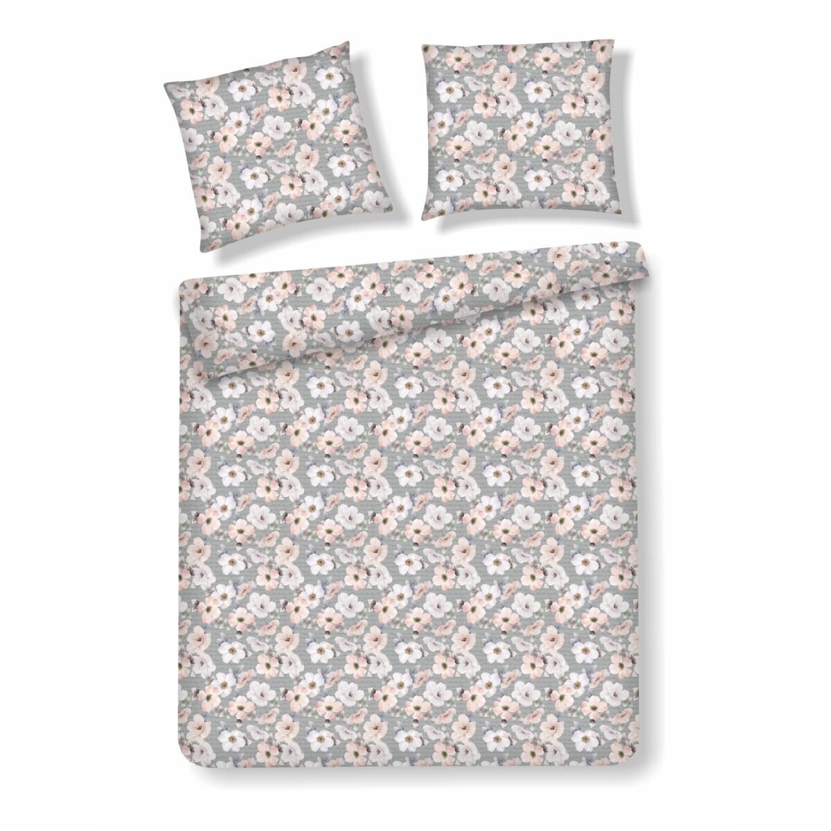 Pościel z bawełny satynowej Borrelio 200x220 cm z motywem kwiatowym