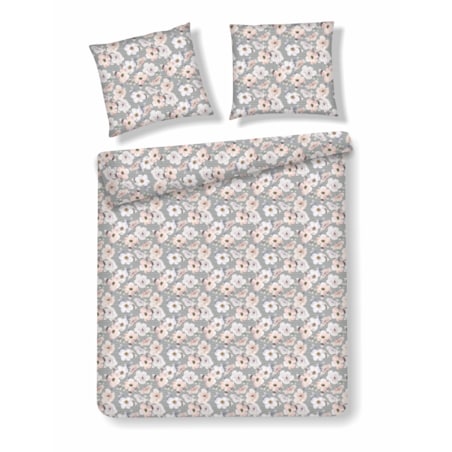 Pościel z bawełny satynowej Borrelio 200x220 cm z motywem kwiatowym