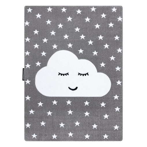 Dywan PETIT CLOUD CHMURKA GWIAZDKI szary