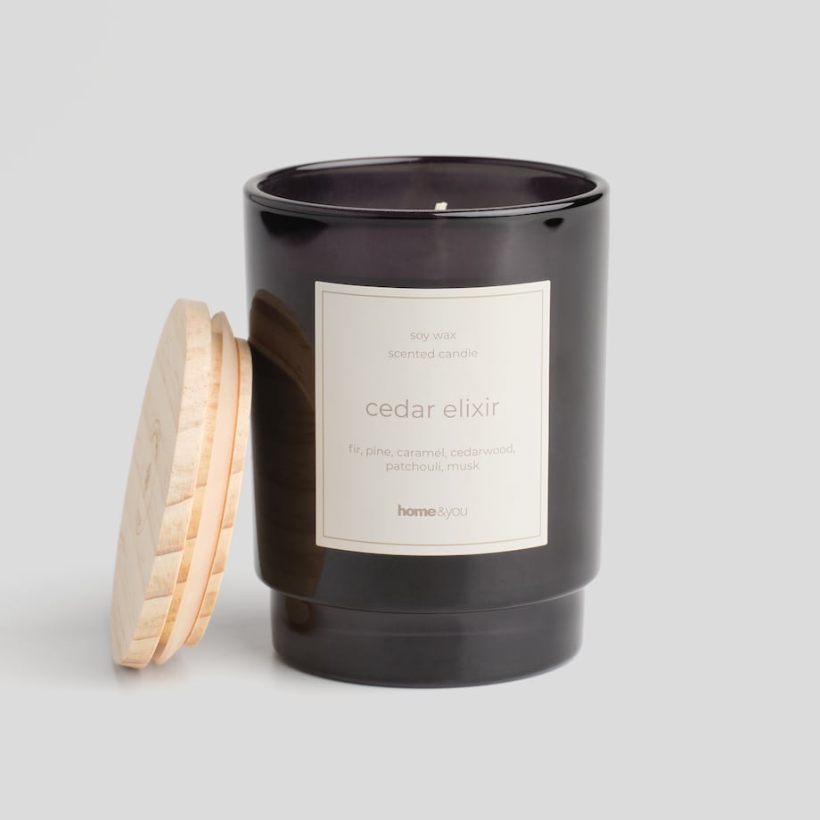 Świeca Zapachowa Scento z motywem napisów