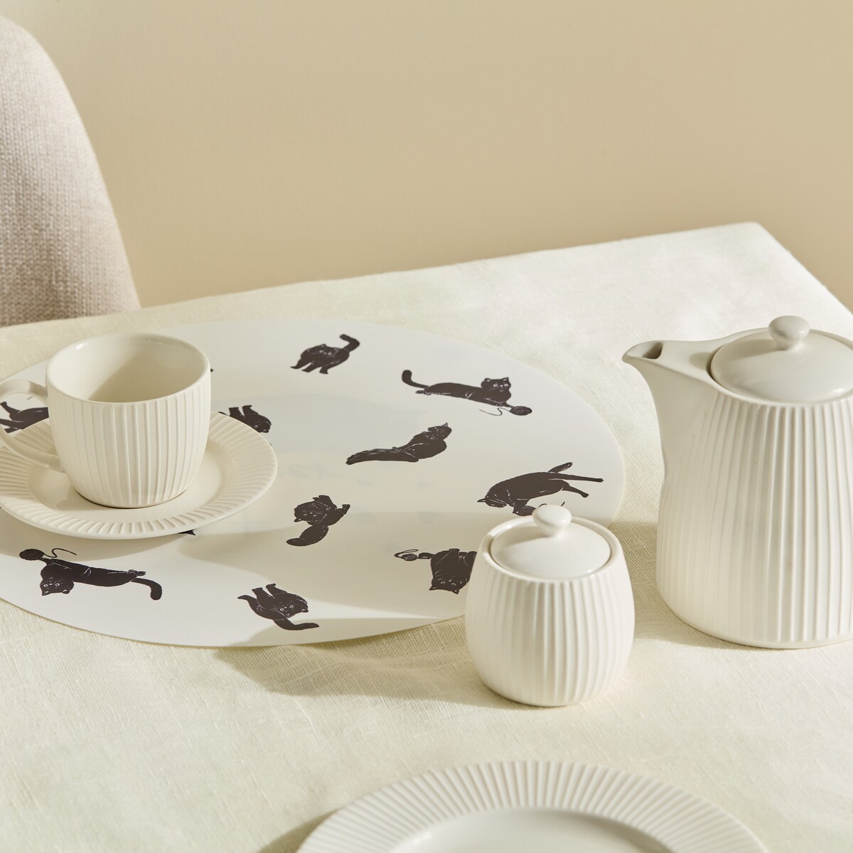 Podkładka dekoracyjna z kotem Kitki z motywem zwierzęcym