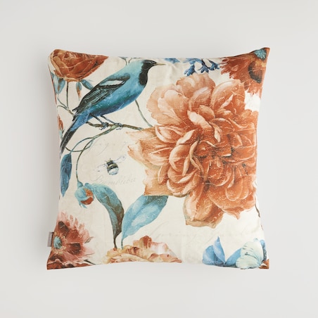 Poszewka Drukowana Rolla 45x45 cm z motywem kwiatowym