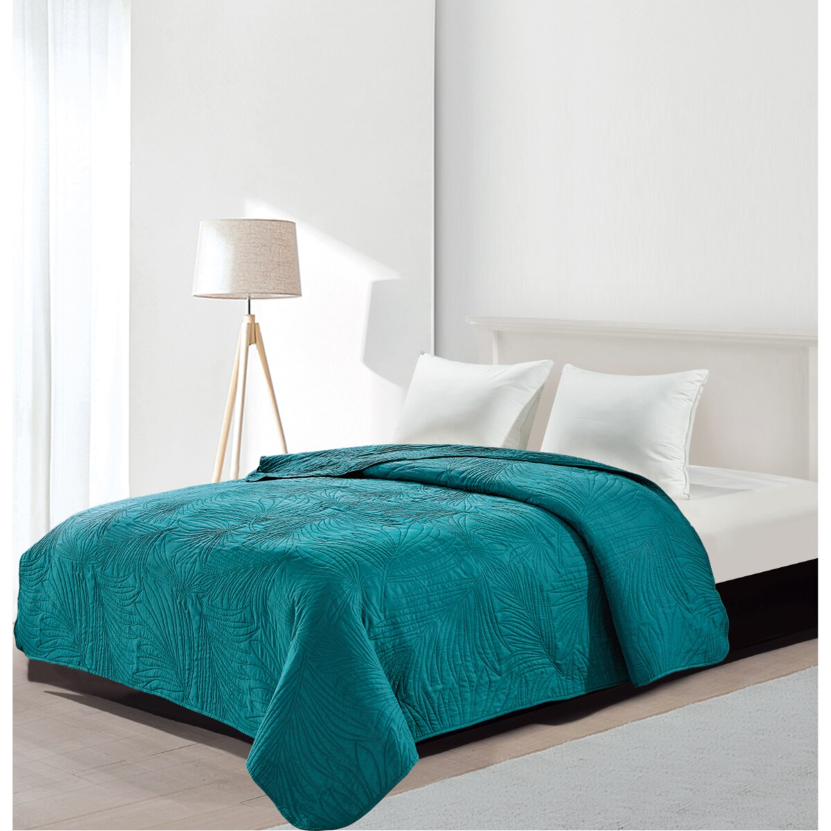 Jednokolorowa narzuta na łóżko Symphony III 170x210 cm