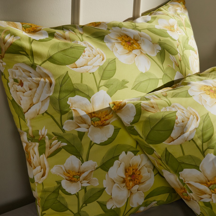 Pościel z bawełny satynowej Fenilla 200x220 cm z wzorem kwiatowym