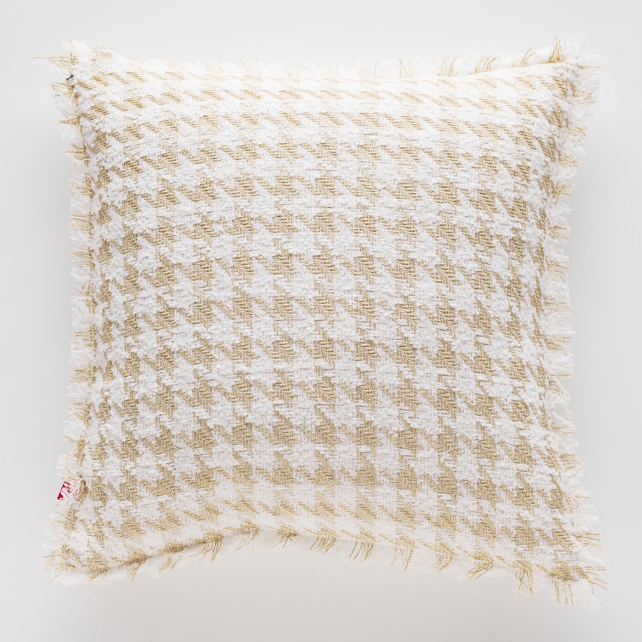 Poszewka Żakardowa Talos 45x45 cm w pepitkę