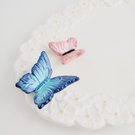 Patera Butterfly oval z motywem zwierzęcym