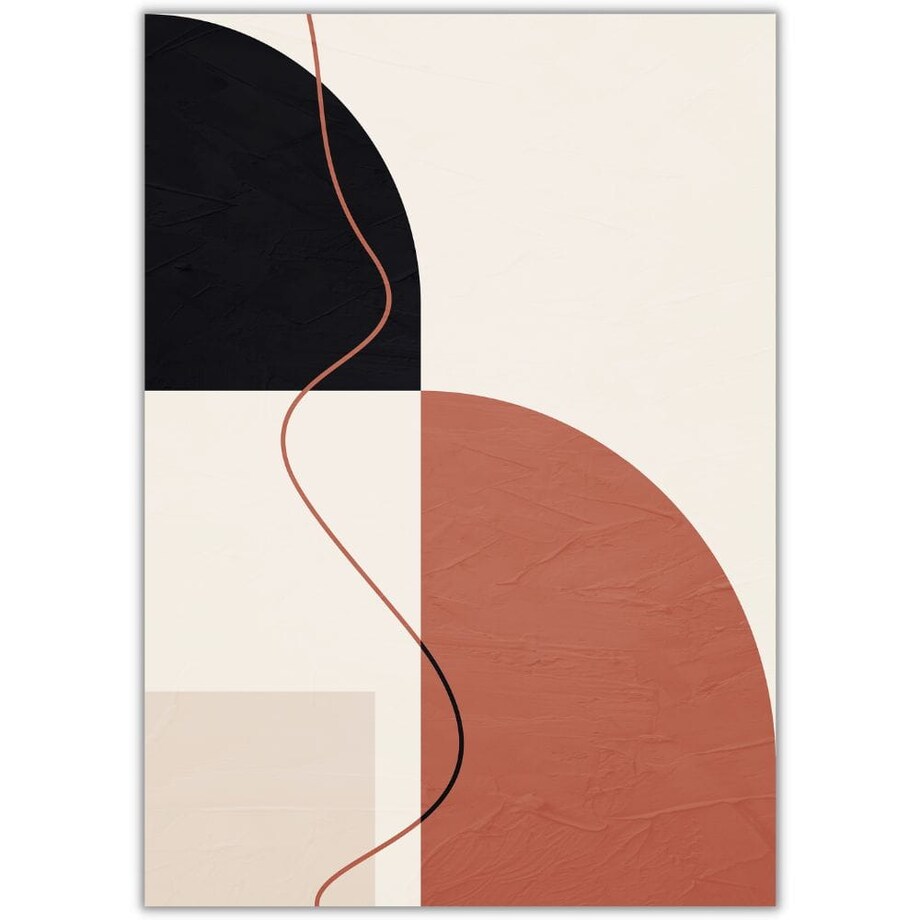 plakat geometric shapes 1 30x40 cm