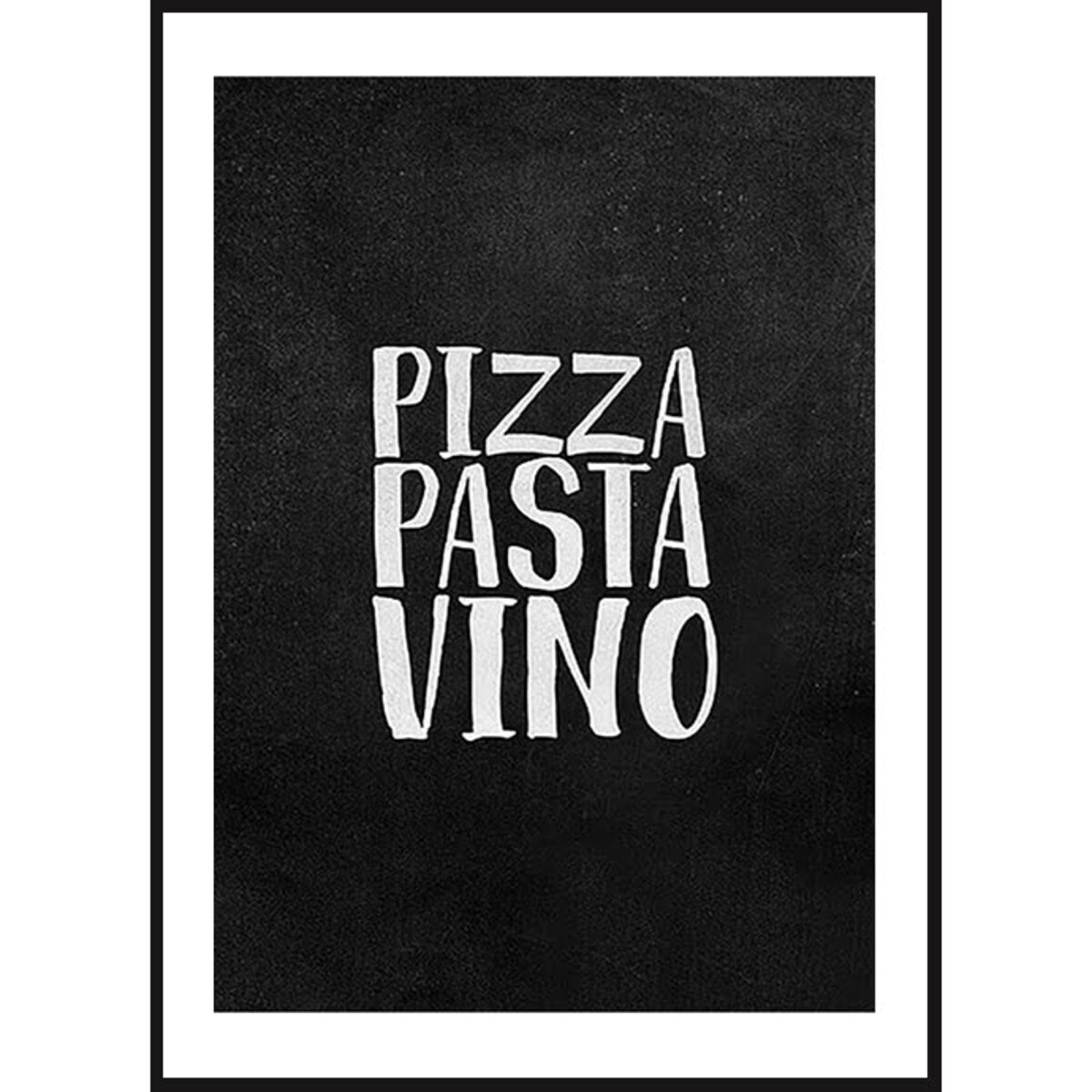 Poster Story, Plakat, Obraz - Pizza Pasta Vino