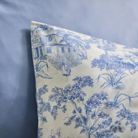 Pościel z bawełny satynowej Evite 200x220 cm z motywem pejzażu