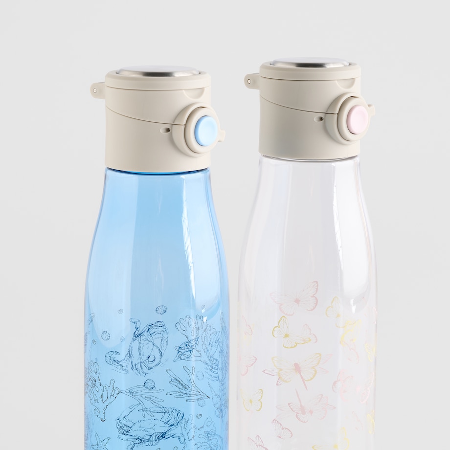 Bidon Favio z motywem kwiatowym