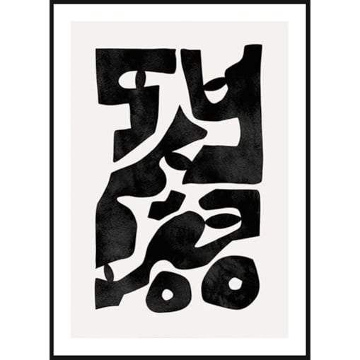 Poster Story, Plakat, Obraz - Abstrakcyjne Kształty, wymiary 50 x 70 cm