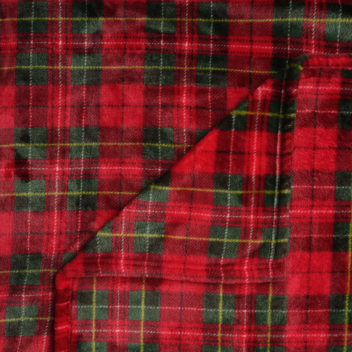 Drukowany koc Coscaro 150x200 cm w kratę