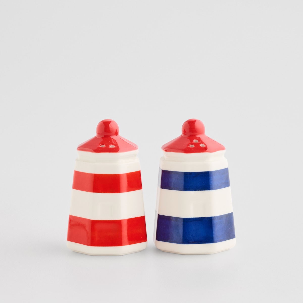 Solniczka I Pieprzniczka Ancorare z motywem morskim