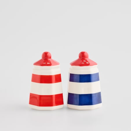 Solniczka I Pieprzniczka Ancorare z motywem morskim