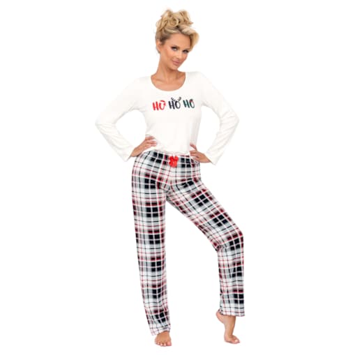 Piżama Ho Ho Long Ecru Ecru, 40