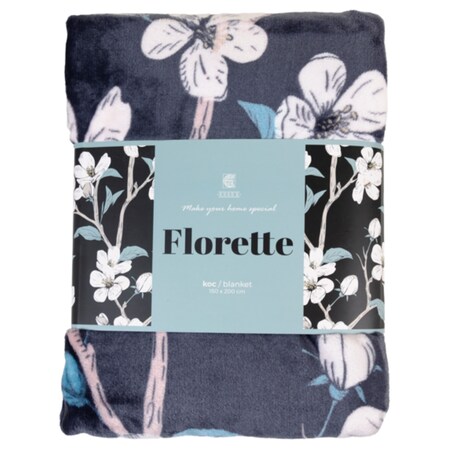 Drukowany koc Florette 150x200 cm
