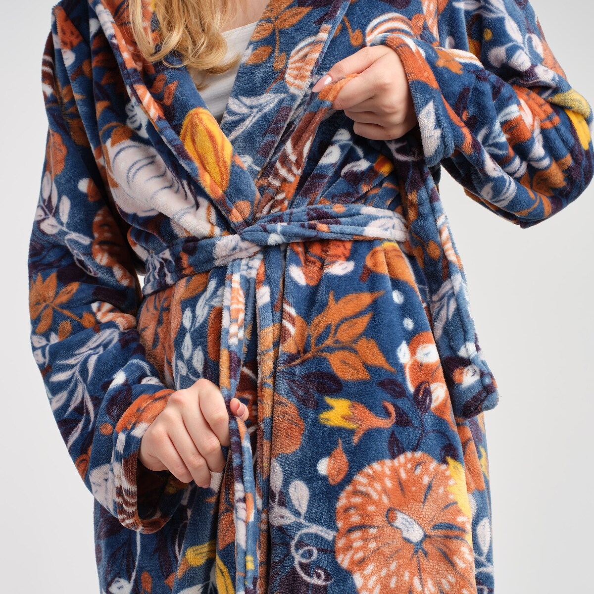 Szlafrok Denillo z motywem dyni