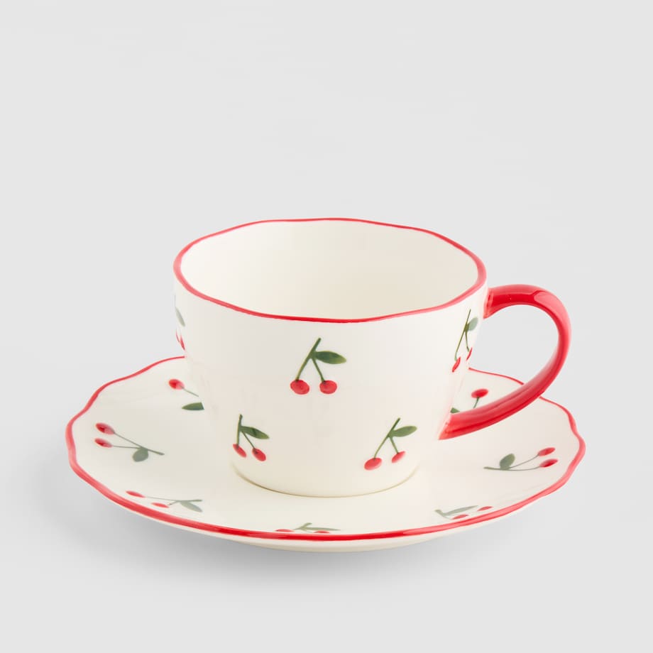 Filiżanka Ze Spodkiem Wisna