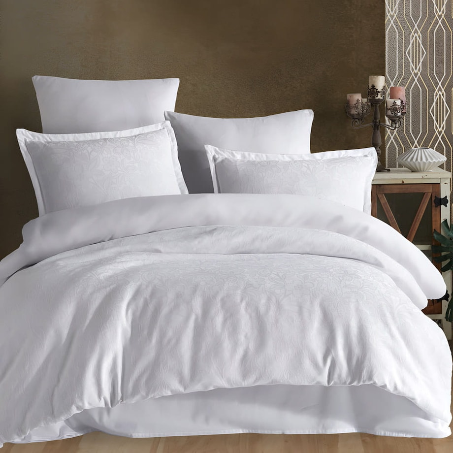 Pościel satyna bawełniana żakardowa 160x200 Jacquard Vienna