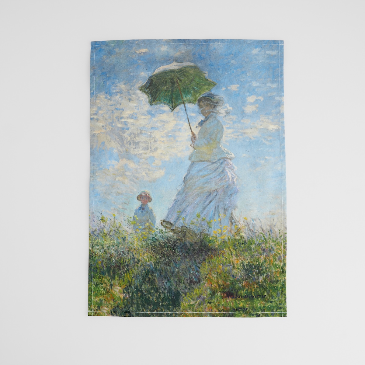 Ścierka Madame Monet 45x65 cm z motywem z obrazu Claude'a Moneta