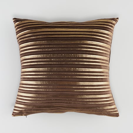 Poszewka Welwetowa Calama 45x45 cm w paski