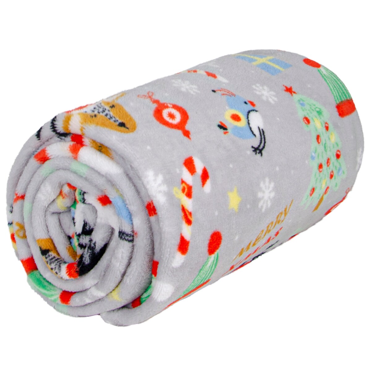 Drukowany koc Festive Pets 130x170 cm