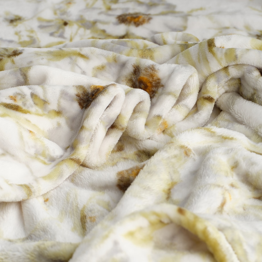 Drukowany koc Flornett 150x200 cm z motywem kwiatowym