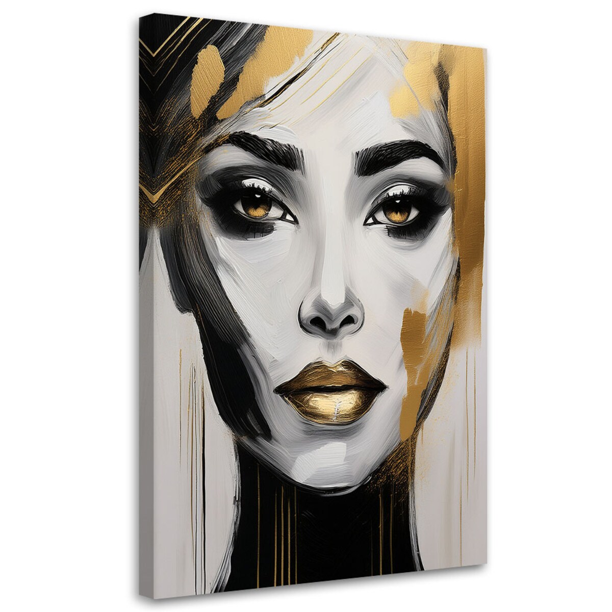 Feeby Obraz nowoczesny, Kobieta Portret Abstrakcja 60x90