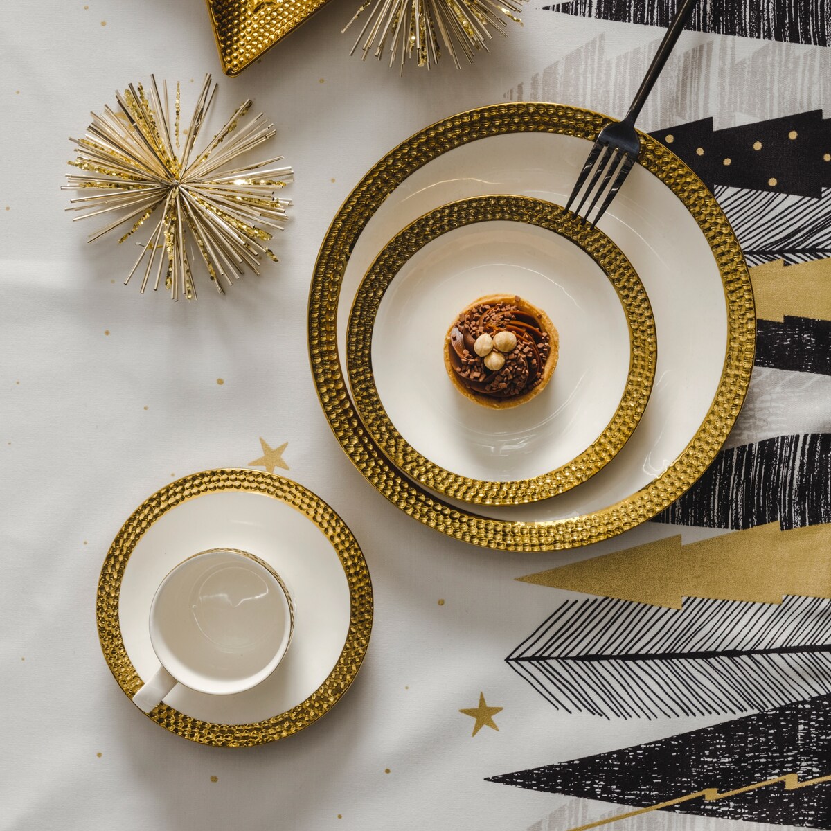 Talerz Deserowy Arany